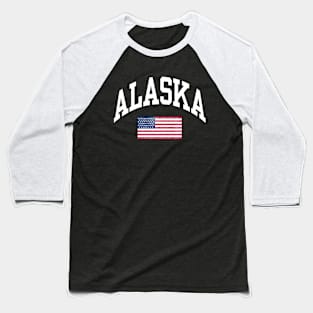 Alaska state design Baseball T-Shirt